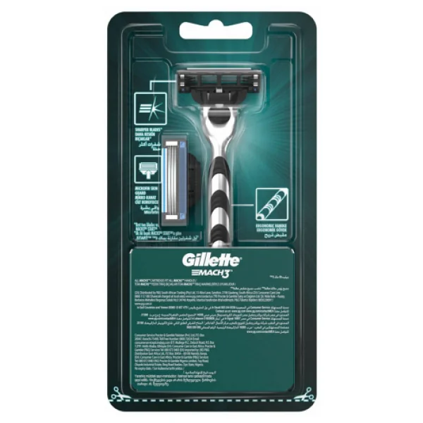 Gillette Mach3 2 Başlıklı Tıraş Bıçağı - Görsel 2