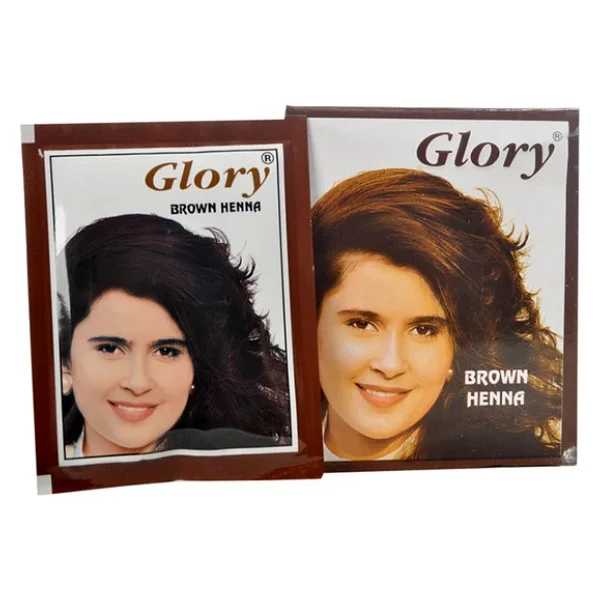 Glory Kahverengi Hint Kınası (Brown Henna) 10 Gr Paket - Görsel 5