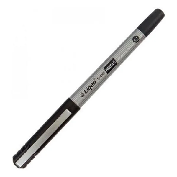 Liqeo Super Needle 0.7 mm Siyah İğne Uçlu Roller Kalem - Görsel 3