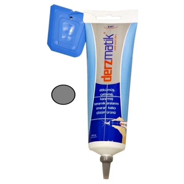 Derzmatik Derz Dolgu 360 gr Gri + Derz Kalemi Gri Set - Görsel 2