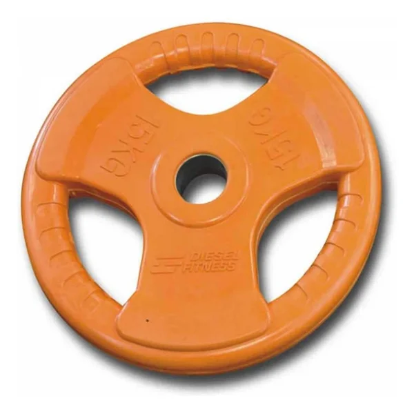 Diesel Fitness Rop4 Kaucuk Flans 15 Kg.-Turuncu - Görsel 2