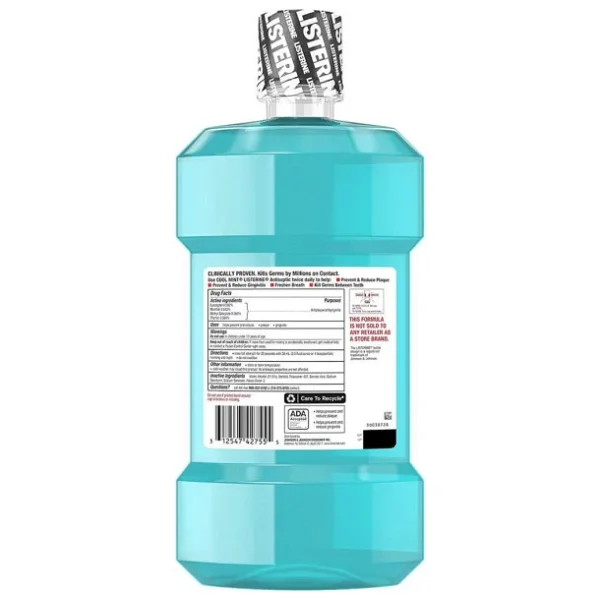 Listerine Cool Mint 1.5 lt Gargara - Görsel 3