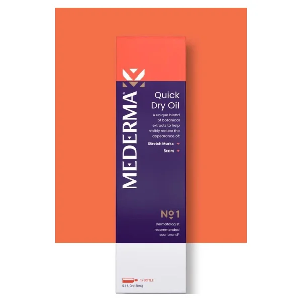 Mederma Quick Dry Oil Çatlak Kremi 100 ml - Görsel 2