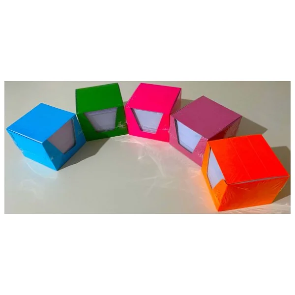 Küp Not 10 Paket Küp Blok Not Kağıdı 1 Hamur 8x8 cm - Görsel 9