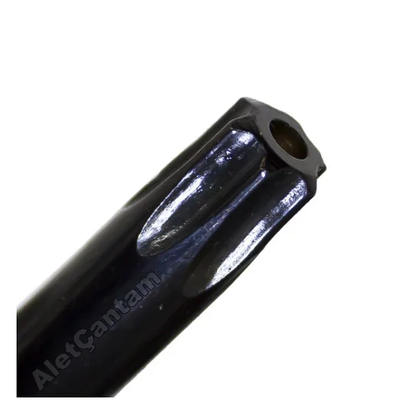 Tork Alyan Seti Yildiz Torx Allen Anahtar Takimi Ortasi Delikli Uzun Boy 180Mm - Görsel 3