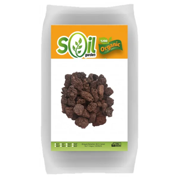 Soil garden Pomza 20 lt 10-15 mm AKVARYUM TAŞI Lav Kırığı Ponza Taşı Pomza Taşı Akvaryum Taşı Tüf Cüruf - Görsel 5