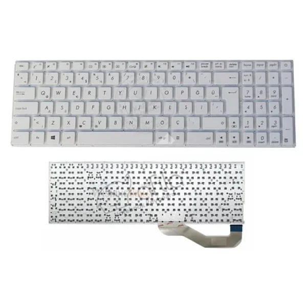 Asus X540UB-GO357T X540UB-GO082 Klavyesi - Beyaz - TR - Görsel 5