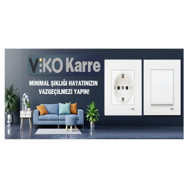 Viko Karre 6lı Çerçeve Krem - Görsel 4
