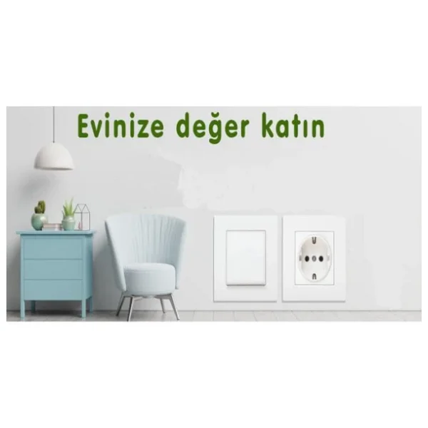 Viko Karre 6lı Çerçeve Krem - Görsel 5