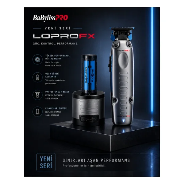 Babyliss Fxone Lo-pro FX729 Saç Kesme Makinesi - Görsel 2