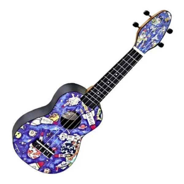 Ortega K2-SP Keiki Sopranino Spaceman Ukulele Set - Görsel 8