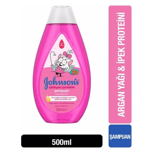 Johnson's Baby Işıldayan Parlaklık Bebek Şampuanı 500 ml 2 Adet - Görsel 5