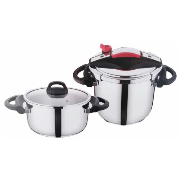 Falez Twist ve Cook 7 lt Kırmızı Düdüklü Tencere - Görsel 3