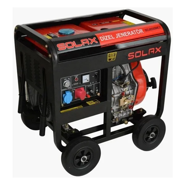 Solax SDJ8500ME-3 Dizel Trifaze Marşlı Jeneratör - Görsel 2