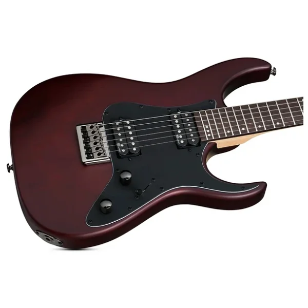 Schecter Banshee-6 SGR Walnut Satin Elektro Gitar - Görsel 9