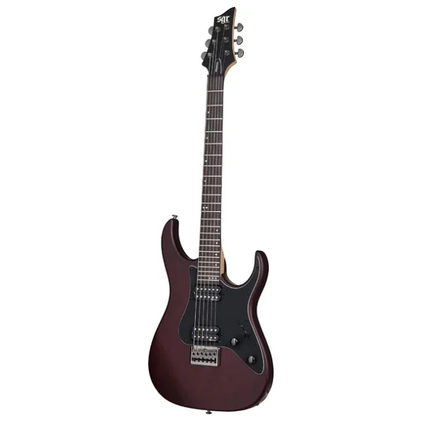 Schecter Banshee-6 SGR Walnut Satin Elektro Gitar - Görsel 8