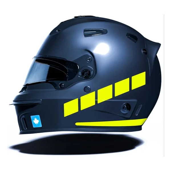 Şerit Tasarımlı Reflektif Motosiklet Kask Sticker Çınar Extreme - Görsel 8