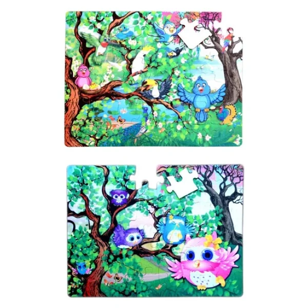 Tox Baykuş 5+ Keçe Yapboz - 5 Yaş Puzzle T017 - Görsel 2
