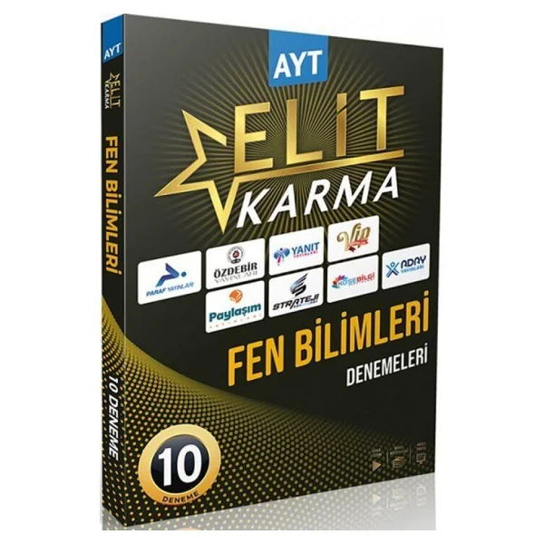 Paraf Yayınları AYT Elit Karma Fen Bilimleri 10'lu Branş Denemeleri - Görsel 4