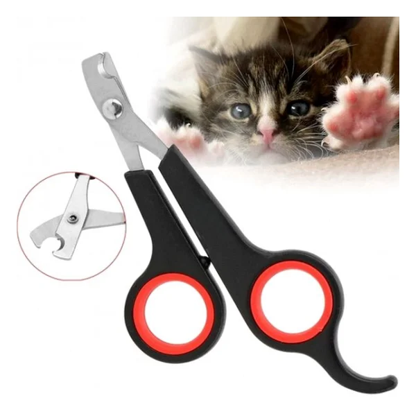Kedi Kopek Tirnak Makasi Evcil Hayvan Pet Icin Tirnagi Kesme Makas Pati Bakim Aleti 10 Cm X 6 Cm - Görsel 3