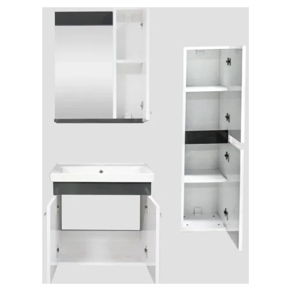 Karen New Bahar Boy Dolaplı 60 cm Banyo Seti - Görsel 3