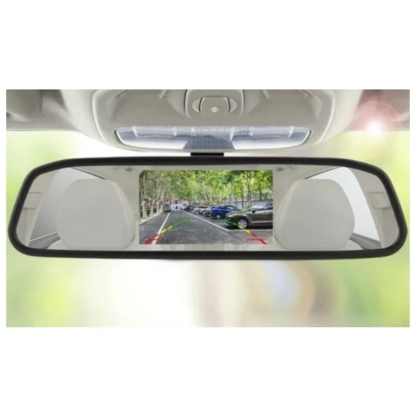 Kameralı Park Sensörü Ayna Kamera 4.3''EKRAN - Görsel 2