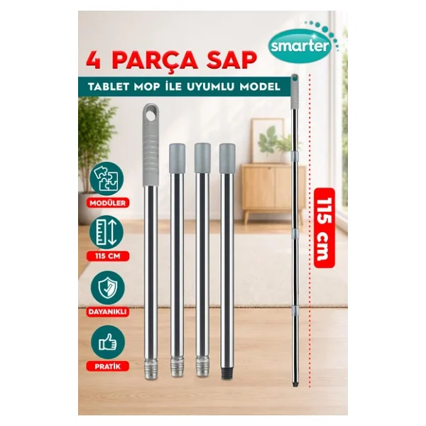 Smarter Yedek Sap 4 Parça (Tablet Mop Tem.Set.) - Görsel 6