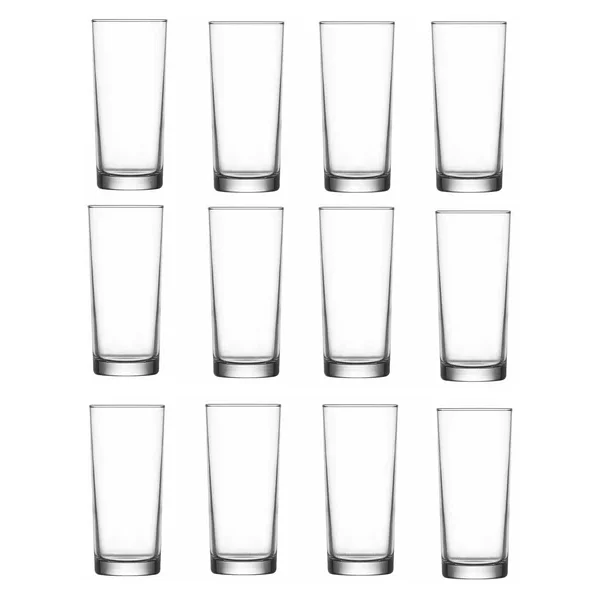 Lav ince taban limonata bardak - 12 li rakı bardağı - Görsel 2