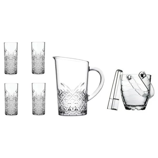 Paşabahçe Timeless Rakı Bardak - 7 Prç. Özel Seri Sürahili Rakı Bardağı - Görsel 2