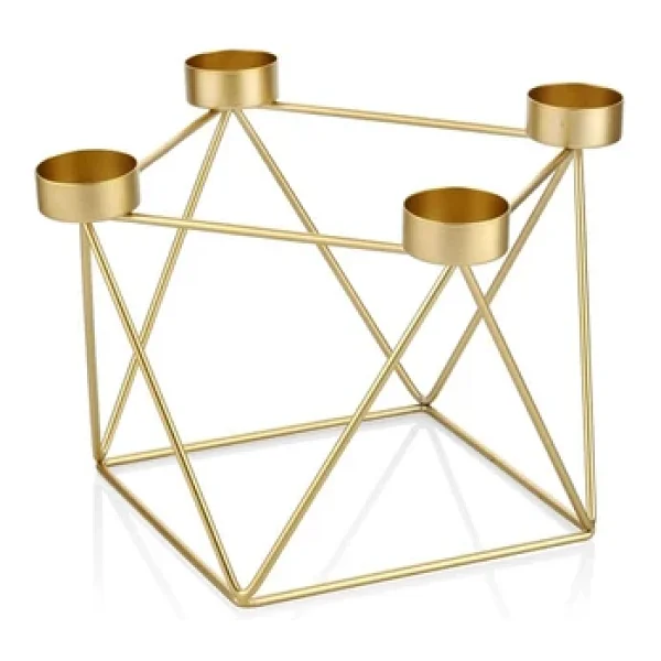 The mia tealight mumluk - dekoratif metal aksesuar mumluk dkr0245 - Görsel 2