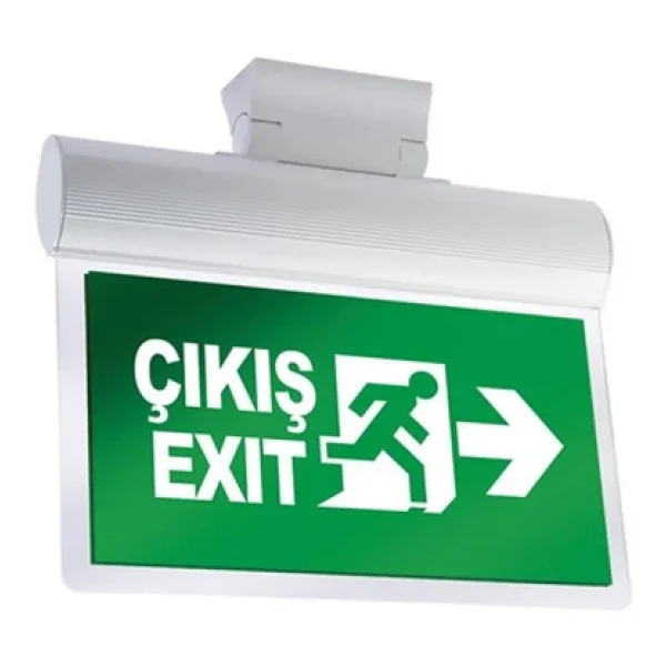 Arsel Orion AEB-24223-L Acil Çıkış Yönlendirme Armatürü Sürekli ve Kesintide 180 Dak. Yanan 8xF LED - Görsel 3