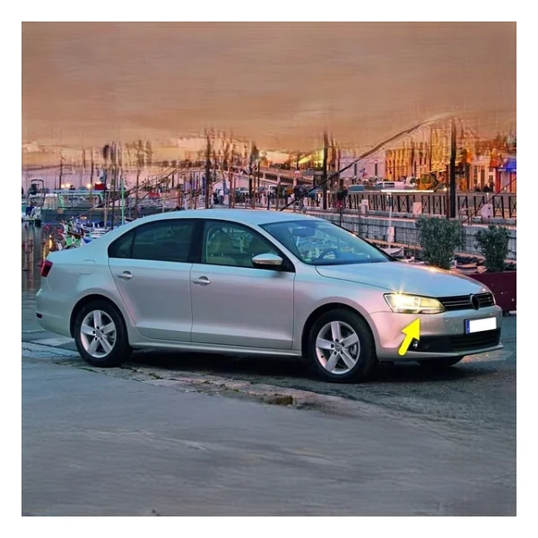 VW Jetta 2011-2014 Ön Sağ Far Yıkama Motor Kapağı 5C6955110 - Görsel 3
