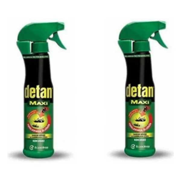 Detan Maxi Böcek İlacı Sprey 2 x 250 ML - Görsel 4