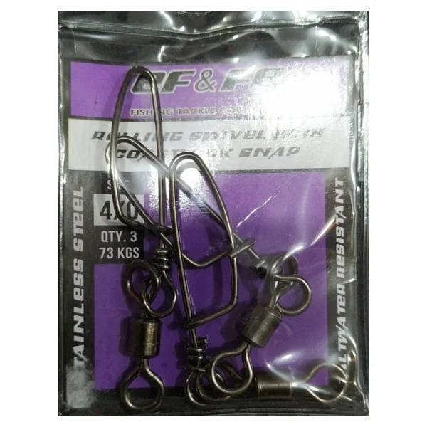 Effe Klips Rolling Swivel Coastlock Snap Paket - Görsel 5