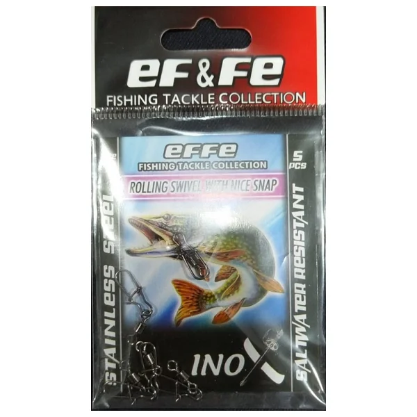EF&FE -Fırdöndü klips Rolling Nice Snap Kilitli-5-7-10-paket - Görsel 2