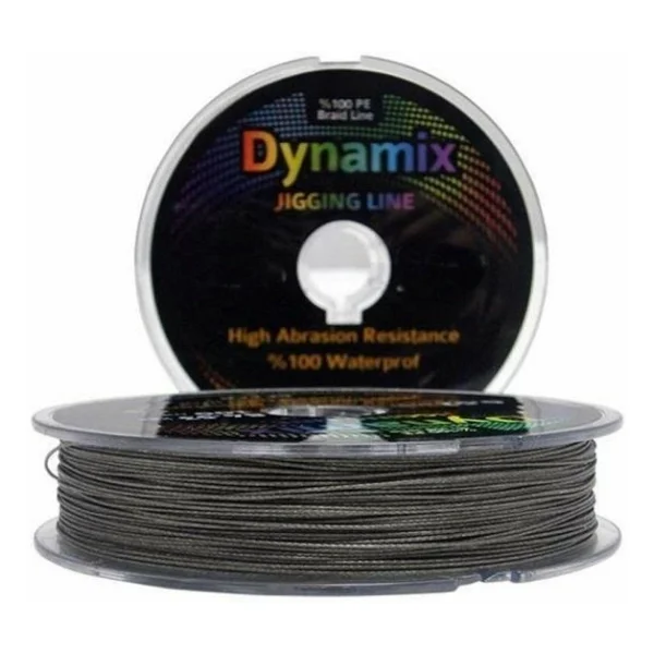 EFFE Dynamix Jigging 100 Metre Gri Örgü Ip Misina-0,06 Mm- 7,12kg - Görsel 6