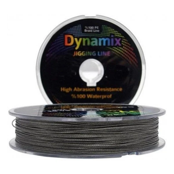 EFFE Dynamix Jigging 100 Metre Gri Örgü Ip Misina-0,06 Mm- 7,12kg - Görsel 10