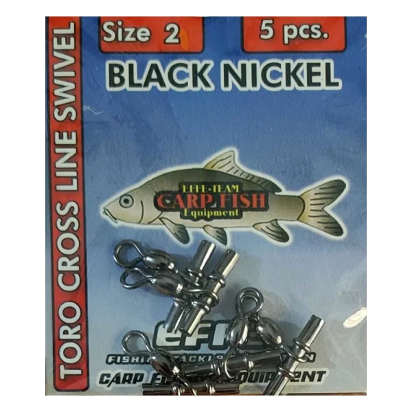 Effe Black Nickel T-Fırdöndü 5,Li Paket -2- Numara - Görsel 5