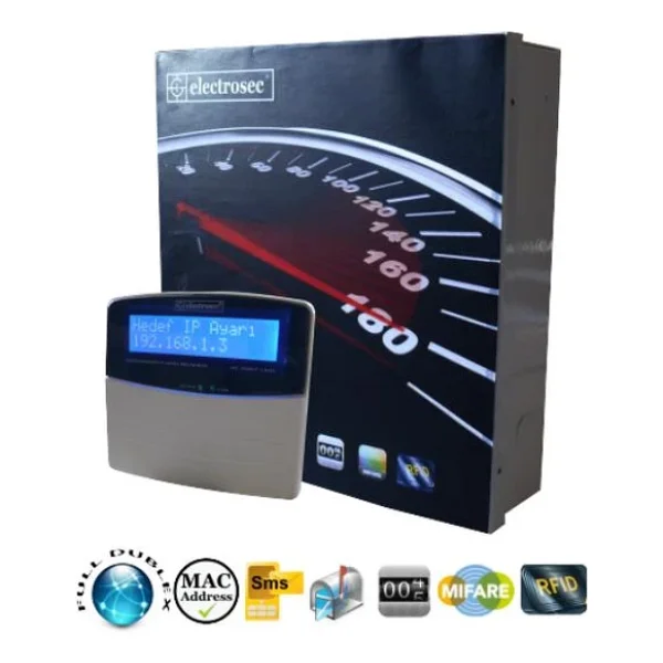 Electrosec AC-074ETH Güvenlik Amaçlı Off-Line ve Online Kartlı Geçiş Sistemi - Görsel 2