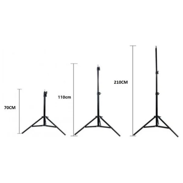 Rıng Fıll Lıght Led Halka Işık 24w 5500k Tripod Ile Bluethoot Kumanda - Görsel 4