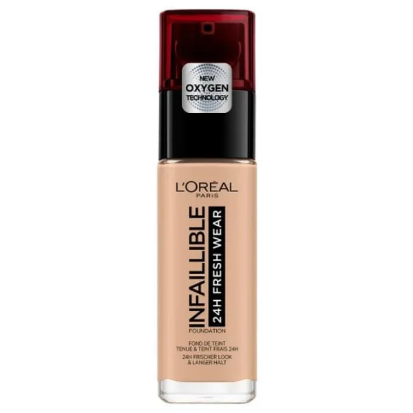L'Oreal Paris Infaillible 32H Fresh Wear C Vitaminli 145 Rose Beige 30 ml Likit Fondöten - Görsel 3