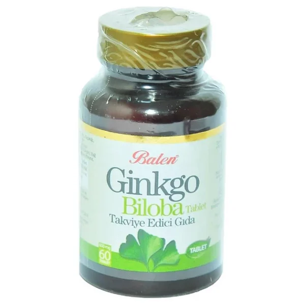 Balen Ginkgo Biloba 600 mg 60 Tablet - Görsel 9