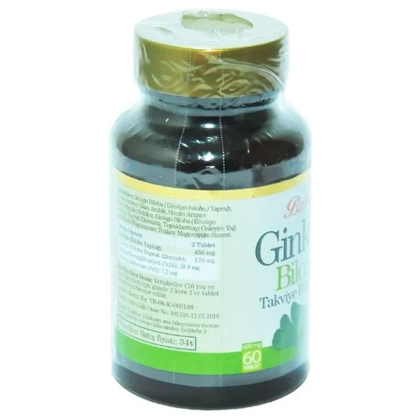 Balen Ginkgo Biloba 600 mg 60 Tablet - Görsel 10