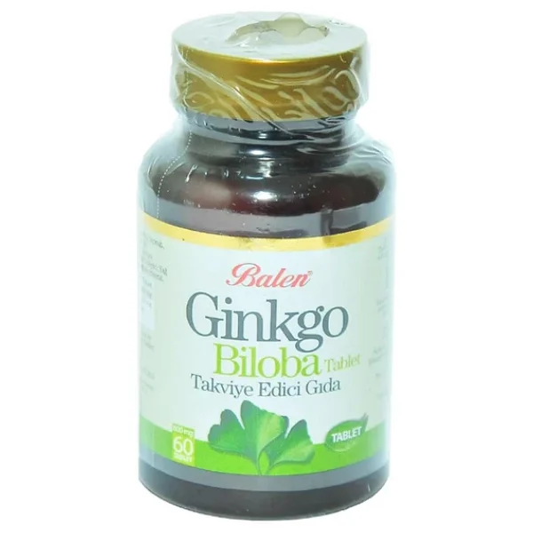 Balen Ginkgo Biloba 600 mg 60 Tablet - Görsel 6
