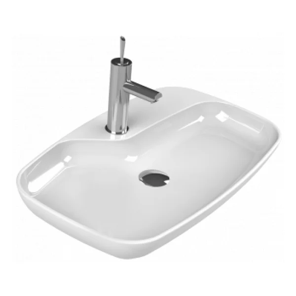Turkuaz Seramik Nova 70 cm Tezgah Üstü Lavabo - Görsel 4