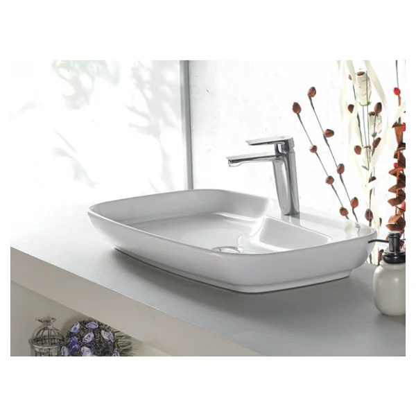 Turkuaz Seramik Nova 70 cm Tezgah Üstü Lavabo - Görsel 5