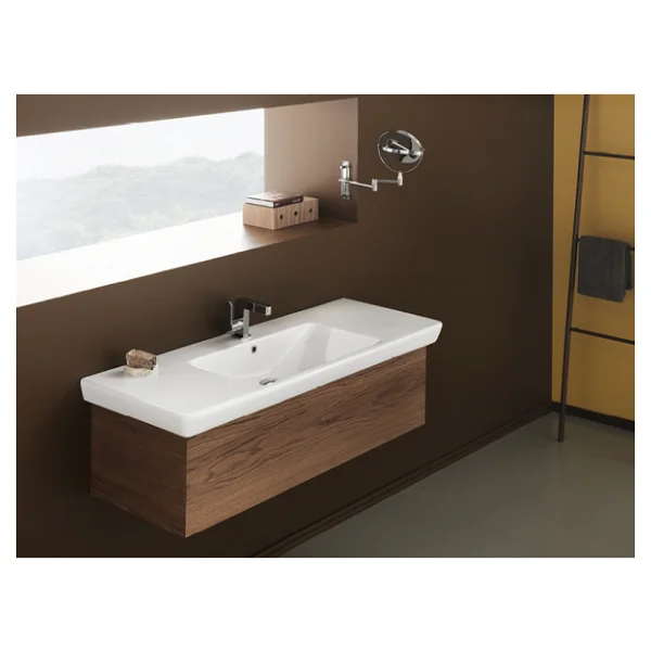 Turkuaz Seramik Cerastyle Porto D 85 cm Etajerli Lavabo - Görsel 6