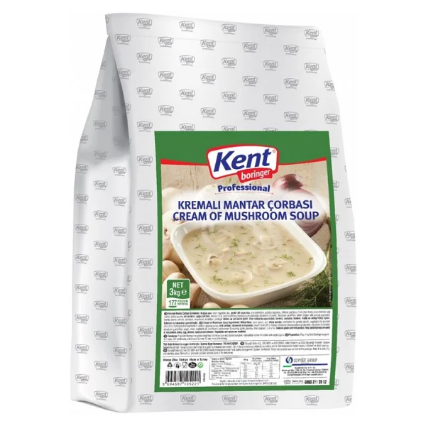 Kent Boringer Kremalı Mantar Çorbası 3 kg - Görsel 2