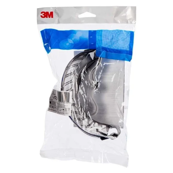 3M 2890A Şeffaf Asetat Lensli Ventilli İş Güvenlik Gözlüğü - Görsel 4