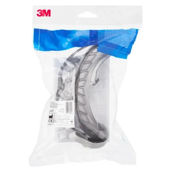 3M 2890SA Şeffaf Asetat Lensli Sızdırmaz İş Güvenlik Gözlüğü - Görsel 5